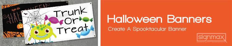 Custom Halloween Banners | Signmax.com